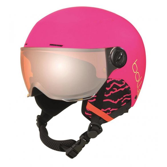  Kask BOLLE QUIZ VISOR Hot Pink Matte 